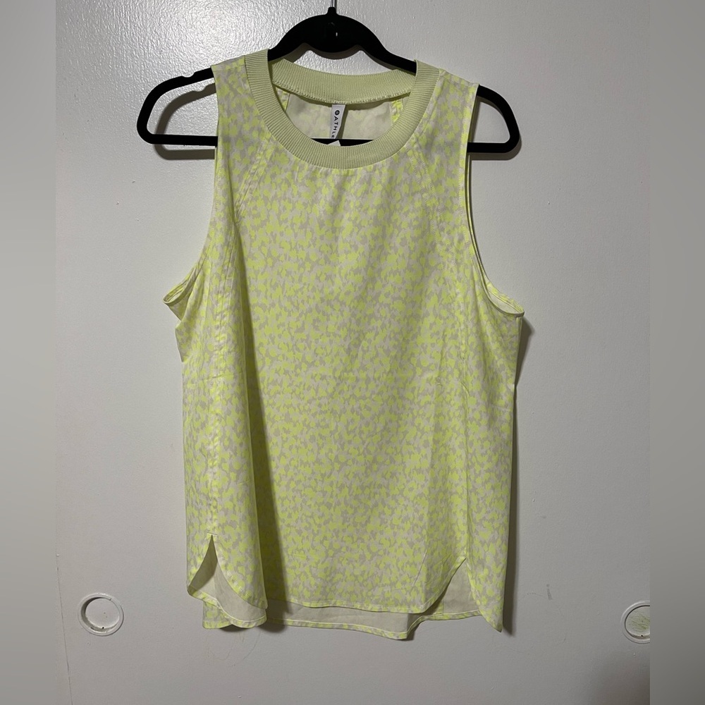 ATHLETA yellow tank top